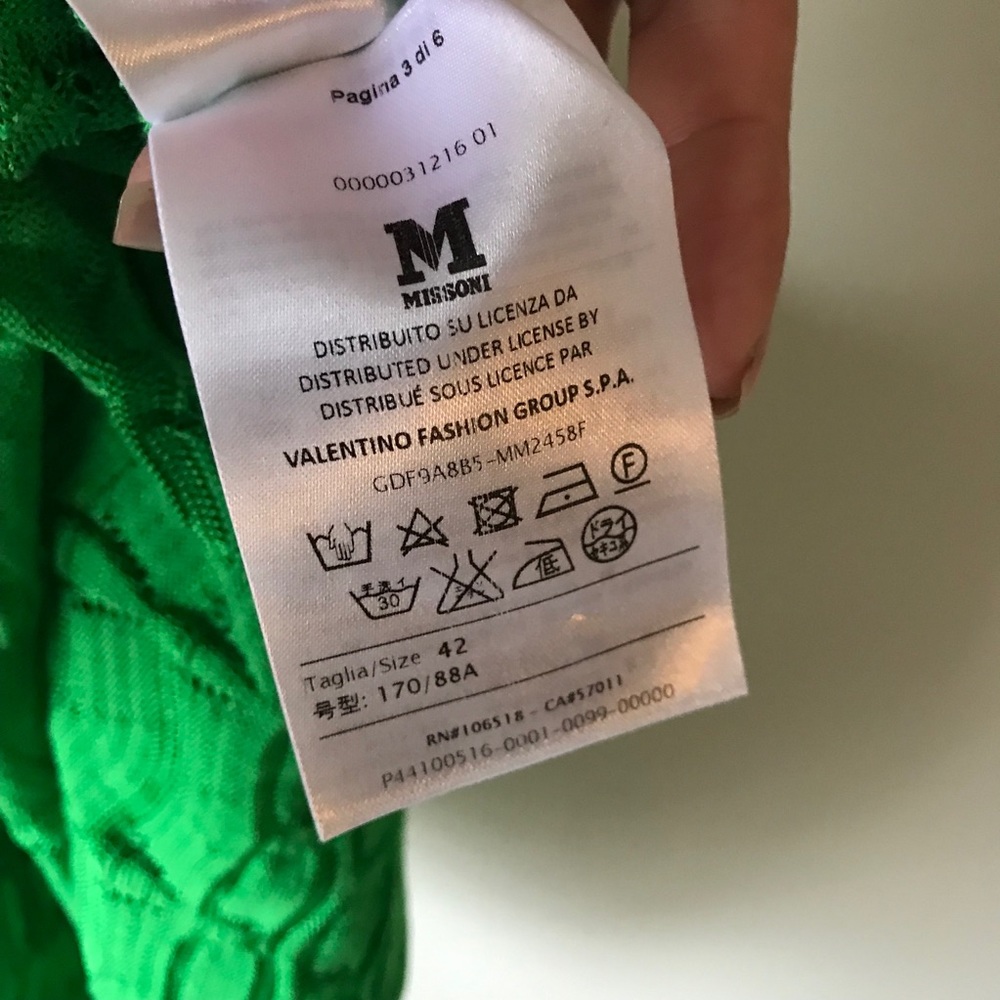 Missoni Green Dress - Picture 5 of 7